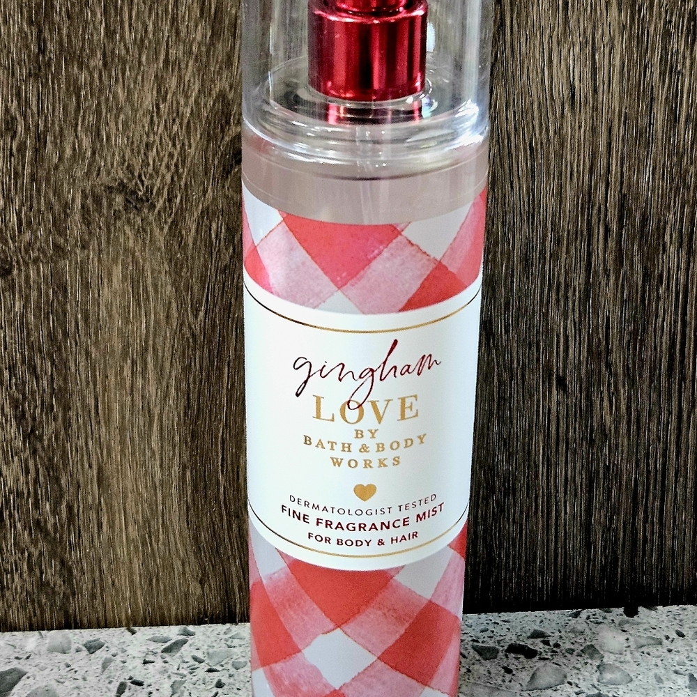 Bath & Body Works GINGHAM LOVE Fine Fragrance Body Mist NEW MSRP $17.95